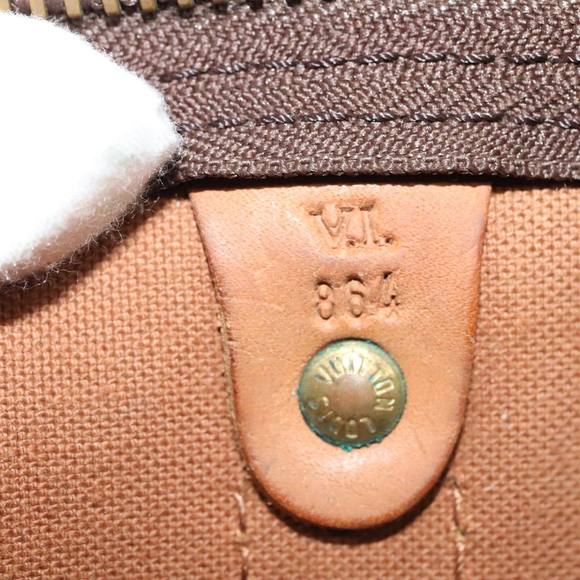 LOUIS VUITTON Monogram Keepall 60 Boston Bag M41422 LV Auth 101571 - Picture 12 of 16